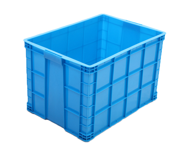 755塑料箱 大容量工业周转箱 加厚带盖塑料箱子 带轮子塑料箱定做