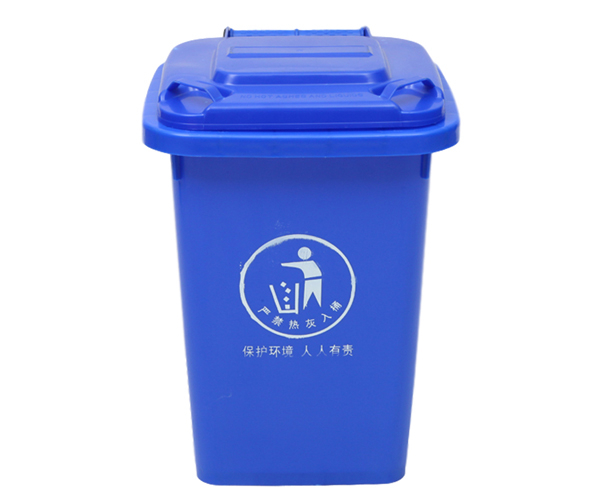 厂家直销分类垃圾桶50L户外环卫塑料垃圾桶带轮脚踏垃圾桶可定制