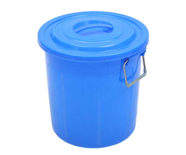 厂家批发50L加厚塑料水桶 塑料圆桶大口食品桶 酵素桶 周转运输桶