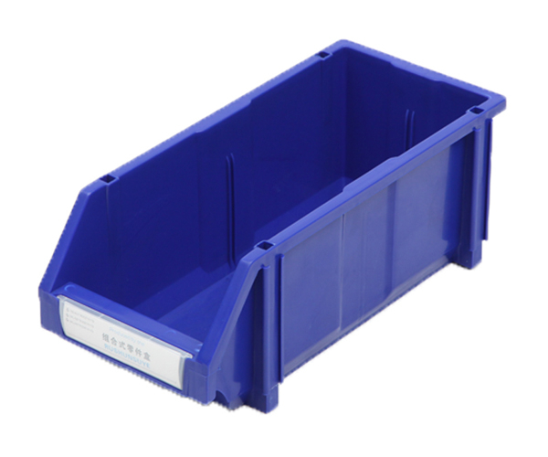 A2零件塑料盒仓库货架斜口分类零件盒组合式物料盒五金分割盒