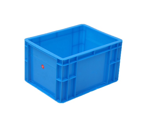 厂家直销EU4322物流箱加厚带盖塑料物流周转箱大号玩具百货物流箱