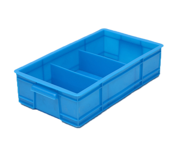 塑料分格箱电池收纳三格塑料箱塑胶分类分格箱多格塑料周转箱批发