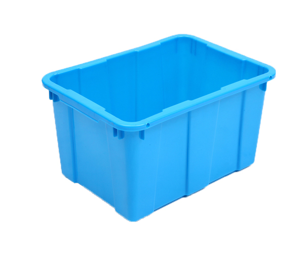 塑料水箱614水箱水产养殖方形特厚加盖周转箱可套式周转箱