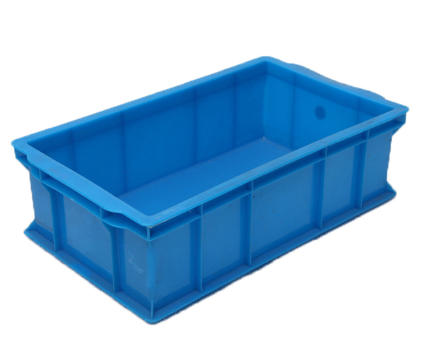 400周转箱蓝色食品周转箱长方形熟料周转箱塑料周转箱批发